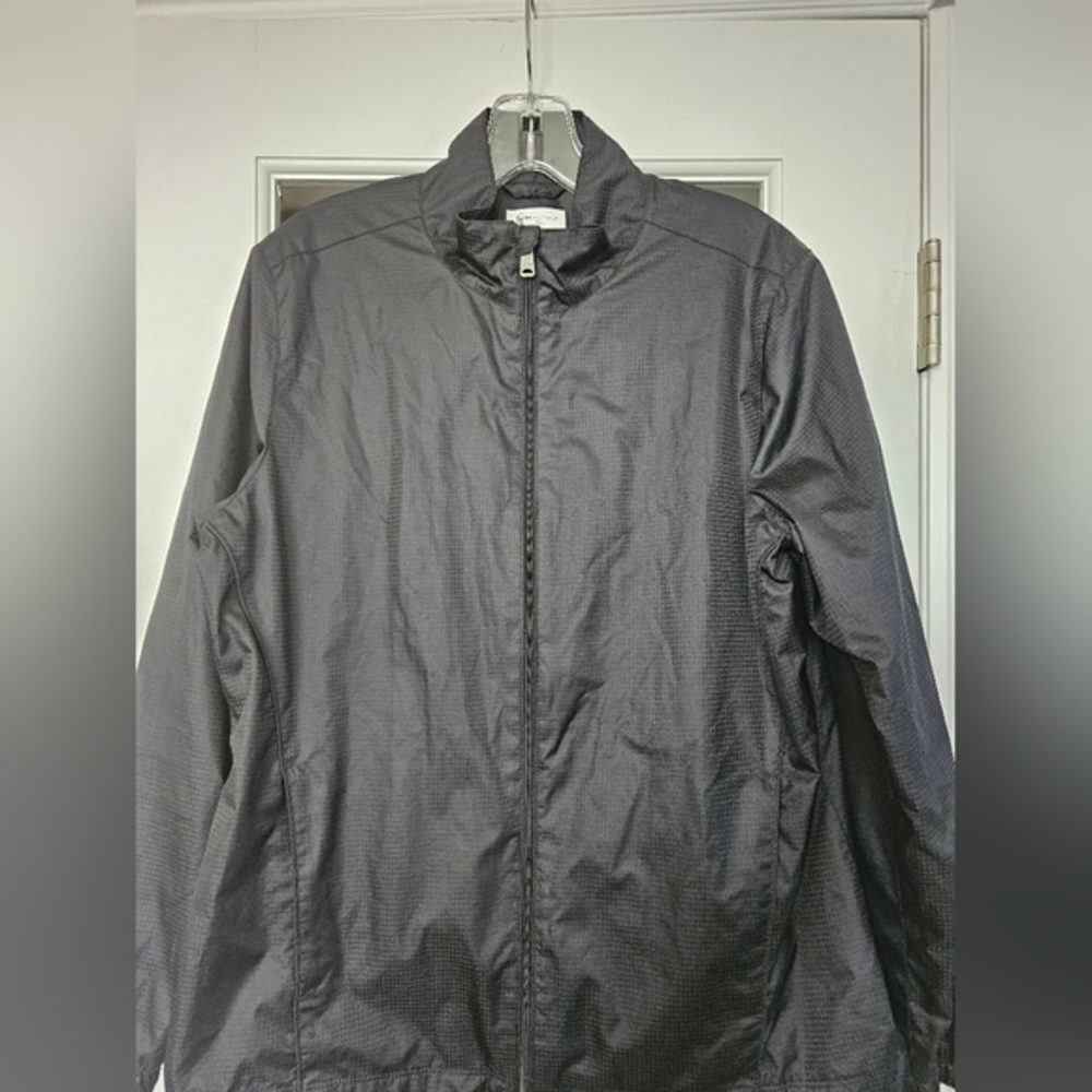 Greg Norman women's zip up golf windbreaker size large